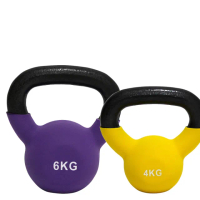 【AD-ROCKET】頂級鑄鐵壺鈴 KettleBell 軟壺鈴 軟式壺鈴 超值組合(4+6KG)