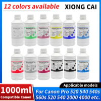 1000ml Pigment Ink PFI 1000 PFI 1700 PFI 57 Refill ink for Canon Pro520 Pro540 Pro540s Pro560s Pro52