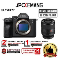 JPC KEMANG Sony Alpha A7S III Body Sony A7SIII Sony A7S Mark iii GARANSI RESMI + FE 35mm GM