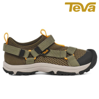 TEVA Outflow Universal 童鞋 護趾運動涼鞋/雨鞋/水鞋 黑橄欖(TV1136599CDOOB)