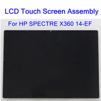 13.5 OLED Touch Screen Assembly for HP SPECTRE X360 14-EF 14T-EF AM-OLED Display Panel ATNA35VJ07 14-ef2000la ef2001TU EF2023DX