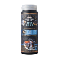 【Ultra Fresh 鮮蝦食譜】APEX金魚-全季節天然營養成長脆片330ml(金魚飼料 蘭壽飼料 獅頭飼料 魚飼料)