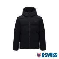 【K-SWISS】常規羽絨外套 DownJacket 男 黑(1012081-008)