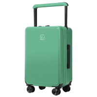 【Nuport 妮柏兒】20吋奢華之旅系列寬拉桿登機箱/行李箱/旅行箱(綠)