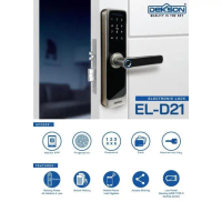New ELECTRONIC LOCK DEKKSON EL D21 Black / Kunci digital smart lock DEKSON