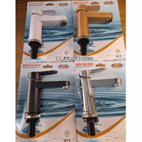 Kran Wastafel Soligen W19 PVC ABS Engkol Keran Cuci Tangan Tanam