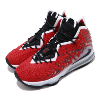 Nike 籃球鞋 Lebron XVII EP 高筒 男鞋 UPTEMPO 詹皇17代 氣墊 明星鞋 紅 彩 BQ3178601