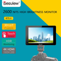 Desview Besview R7S II Monitor 4K 7" 7inch Display Monitor SDI HDMI 3D LUT HDR Touch Screen on Camera for DSLR Camera
