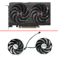 New 85MM 4PIN FDC10H12S9-C GPU fan For Sapphire RX 6600 6600XT PULSE graphics card cooling fan
