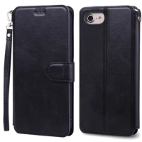 For iPhone SE Case Luxury Leather Flip Wallet Case For iPhone SE 2020 Cover Coque Fundas For iPhone SE 2022 Wallet Cover SE2 SE3