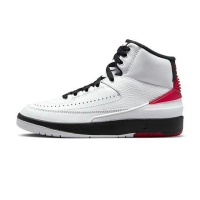 【NIKE 耐吉】Air Jordan 2 Retro Chicago 女鞋 大童鞋 白色 OG 芝加哥 經典 運動 籃球鞋(DX2591-106)