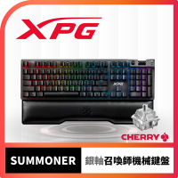 XPG SUMMONER 召喚師 機械式鍵盤 cherry銀軸-英文版