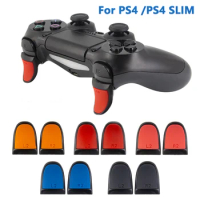 2PCS Extender Triggers Buttons For PS4/PS4 SLIM Controller Trigger Stop Improved Button For Playstation 4 Joystick L2 R2 Button