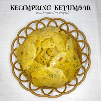 (1kg) Kecimpring ketumbar mentah / opak singkong khas bandung