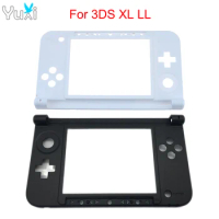 YuXi For For 3DS XL LL Replacement Hinge Part Bottom Middle Frame Shell Housing Case For 3dsxl 3dsll Game Console Case