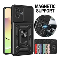 Sarung Telefon, Untuk Motorola Moto G04 G14 G24 G34 G54 G84, Sarung Kamera Slaid Perisai, Cincin Pem