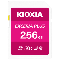 【KIOXIA 鎧俠】EXCERIA PLUS 256GB UHS-I V30 U3 SDXC 記憶卡