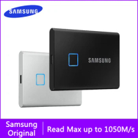 Samsung Touch Portable SSD External SSD 1TB Ssd Drive T5 Hard Drives 500GB 2TB Fingerprint Recognition Unlock Type-C SSD For PC
