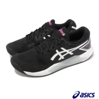 Asics 網球鞋 GEL-Challenger 13 Clay 黑 白 紅土專用 亞瑟士 男鞋 1041A221003