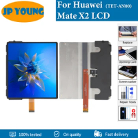 8.0" Original OLED Main Screen For Huawei Mate X2 LCD Display Digital Assembly For Huawei Mate x2 Big LCD Replacement Parts