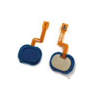 10PCS For Samsung Galaxy A21S A217F Home Button Fingerprint Sensor Flex Cable Repair Parts