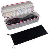 EVA Hard Portable Carrying Protect Pouch for Revlon One-Step Hair Dryer and Volumizer Hot Air Brush Storage Bag