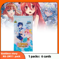 Goddess Story 2m11 Pack card Anime Games Swimsuit Bikini Feast Booster Box Doujin Toys And Hobbies Gift