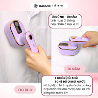 [BG-11Tím Pastel]Bàn  với 2 chế độ là quần áo.Uỉ treo- nằm,tiện lợi mang đi du lịch.Công suất 1000w 