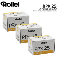 Rollei RPX 25 135 35mm Black and White Negative B&amp;W Camera Film (36 Exposures/Roll)