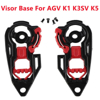 รถจักรยานยนต์หมวกกันน็อคชิ้นส่วนอุปกรณ์เสริมหมวกกันน็อค Visor ฐานล็อคสำหรับ AGV K1 K3SV K5 Casco Moto กลไก Capacete โล่ล็อค