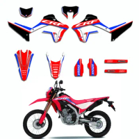 CRF300M/L Graphic Decal Sticker Kit For Honda CRF300M CRF300L 2021 2022 2023