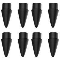 8 Pack Replacement Tip For Apple Pencil Nibs For Apple Pencil 1St &amp; 2Nd Generation (Black)