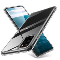 Clear PU Shockproof Back Case For Samsung Galaxy A31 A51 A71 A10 A20 A50 A70 A6 A7 A8 A9 J4 J6 2018 A03 A02 S Transparent Case