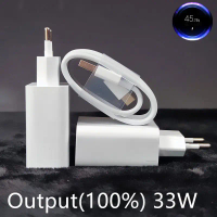 for poco X3 Pro Charger For xiaomi 33W EU Fast Turbo Charge 6A ประเภท C สําหรับ For redmi หมายเหตุ 8