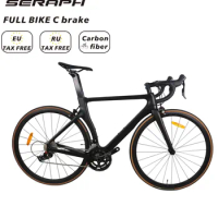 Complete Road Bicycle , Carbon Bike with C Brake, 22 Speed Cycling, Full bike , Road cycle ,