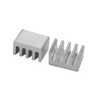 10PCS Routing chip heat sink aluminum small heat sink 6 * 9 * 5mm chip heat sink e-type heat sink Radiator