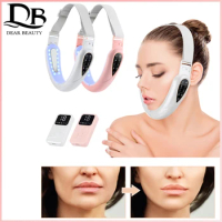 V Face Lift Facial Remote Control Slim Massager Photon TENS Pads Microcurrent Multifunctional Firming Skin Shaping Rejuvenation