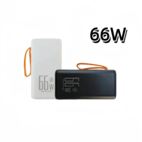 66W Power Bank 10000mAh Super Fast Charging Battey for Huawei Mate40 P50 iPhone 14 13 Xiaomi Portable Powerbank