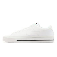 Nike 休閒鞋 Court Legacy NN 男鞋 經典白 基本款 復古 皮革 平底鞋 DH3162-101