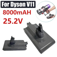 Suitable for Dyson V11 25.2V 8000mAh battery V11 series vacuum cleaner charging battery replacement SV12 SV14 SV15 970145-02