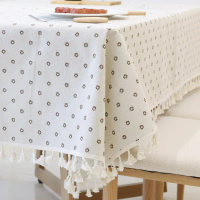 (1M*1M/1M*2M) Khăn vải viền ren chất canvas họa tiết đẹp. Thảm vintage trang trí chụp ảnh