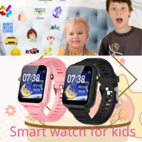 2024 New Kids Smart Watch for Camera Voice Chat Game Photo Boy Girl Gift Color Screen Custom Dial Smart Watch For Android IOS