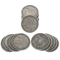 仿硬幣魔術道具魔術專用50美分 便士 摩根硬幣 half doller半美元