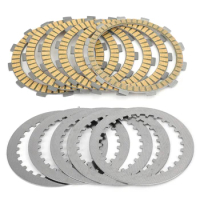 Areyourshop Clutch Plate Kit Friction &amp; Steel Plates For Honda CB CBX CBR 400 500 600 92 93 94 95 96 97 98 99 00 01 02 03-18