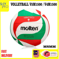 BOLA VOLLEYBALL TRANING V5M1500 MOLTEN / BOLA TAMPAR / MSSM /