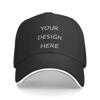 Custom Your Photo Logo Text Print Baseball Cap Adult Your Design Here DIY Adjustable Dad Hat for Men Women Hip Hop
