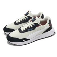 Puma 休閒鞋 Runtamed 男鞋 白 黑 拼接 透氣 緩衝  38923621