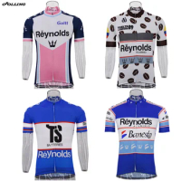 Multi Chooses New Classical Retro Pro Team Maillot Cycling Jersey Customized Orolling Tops