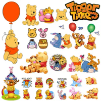 Winnie Pooh Patches Clothing, Patch Clothing Kids, Transfers Patches