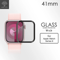 【Metal-Slim】Apple Watch Series 9 41mm 3D全膠滿版保護貼